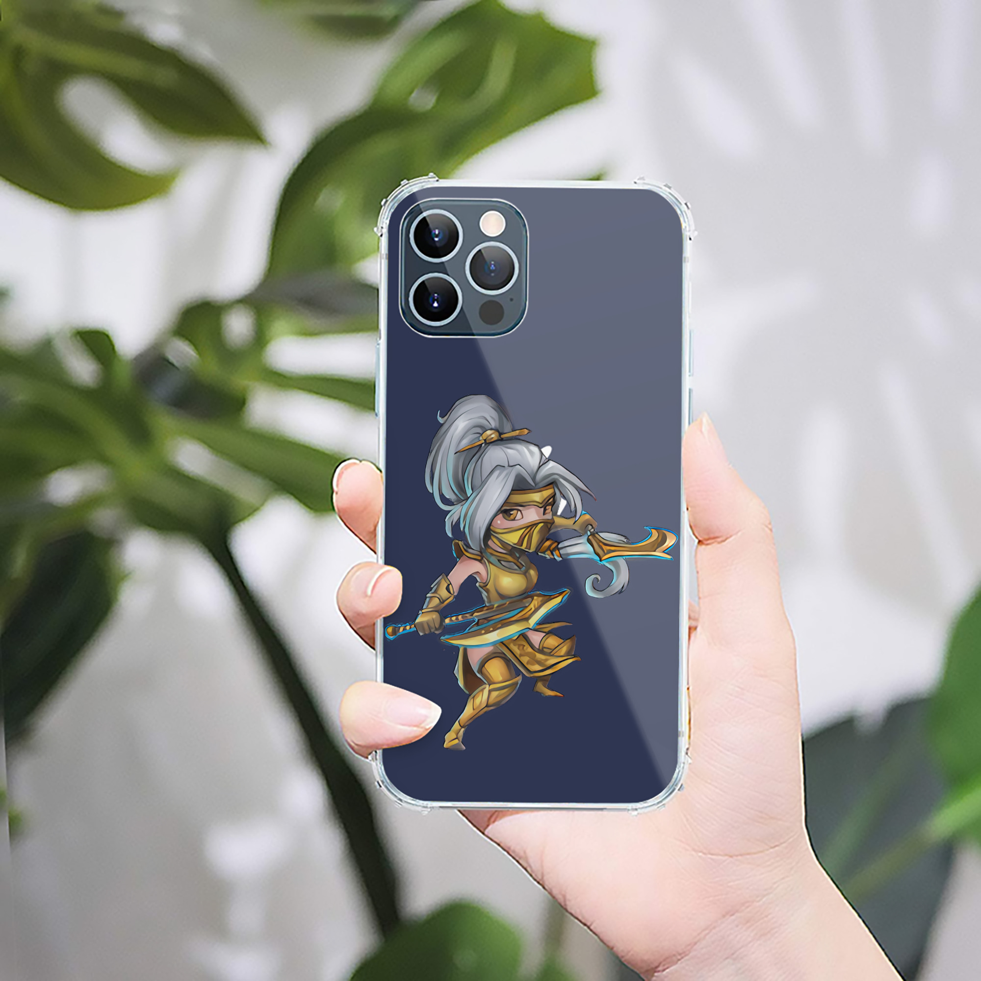 （画像用） リーグ・オブ・レジェンド League of Legends LOL 【iPhone 12シリーズ対応】透明スマホケース（クリアソフトケース）